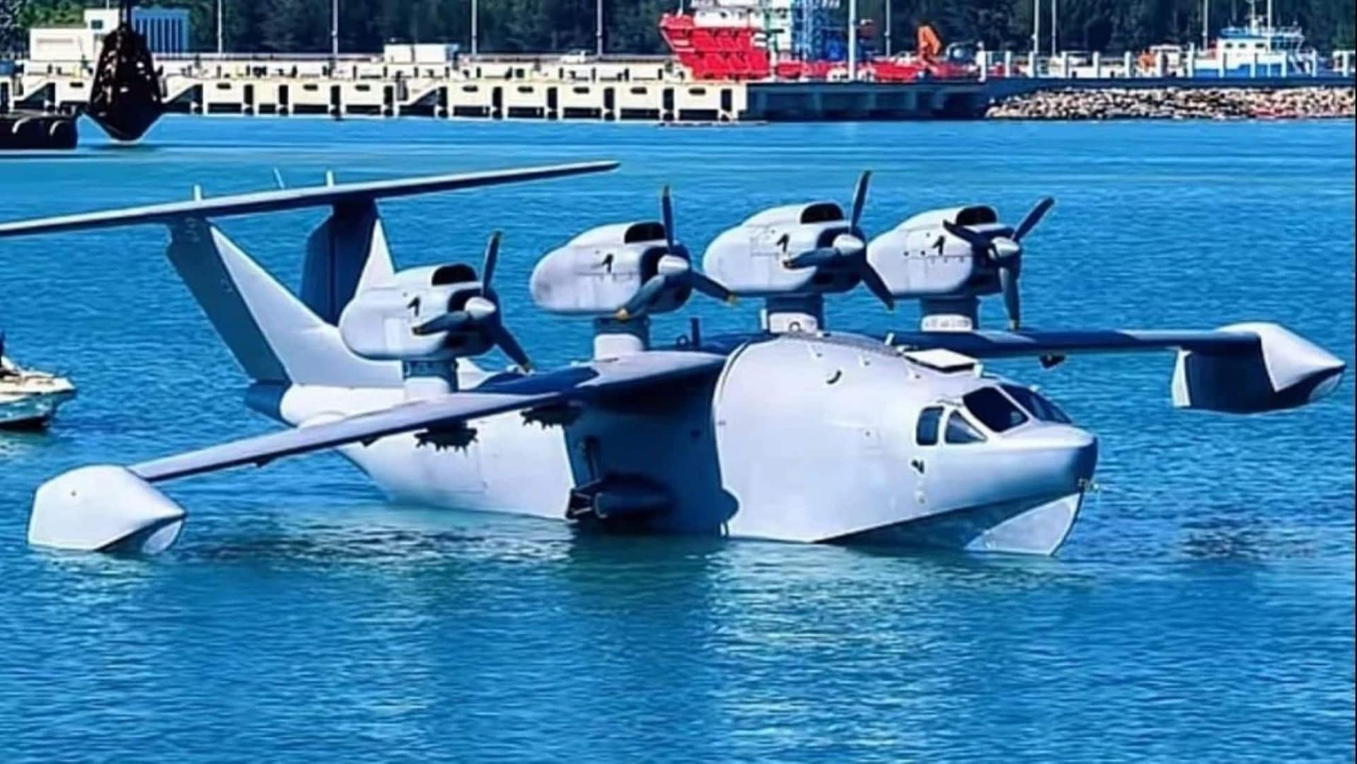 China Bohai Sea Monster ekranoplan — clearest images, May 2026
