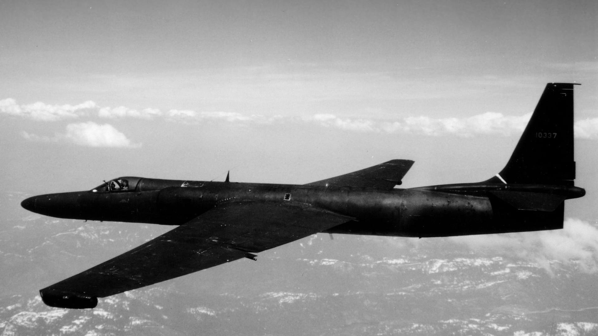 El Lockheed U-2 Dragon Lady en vuelo, del tipo que Rudolf Anderson pilotó sobre Cuba.