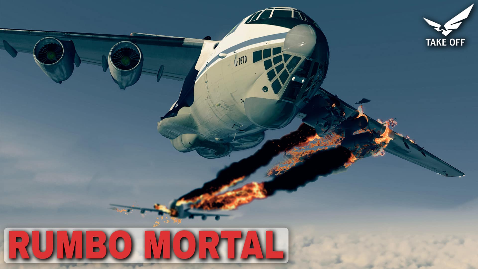 Diagram of the Charkhi Dadri mid-air collision between Il-76 and Boeing 747