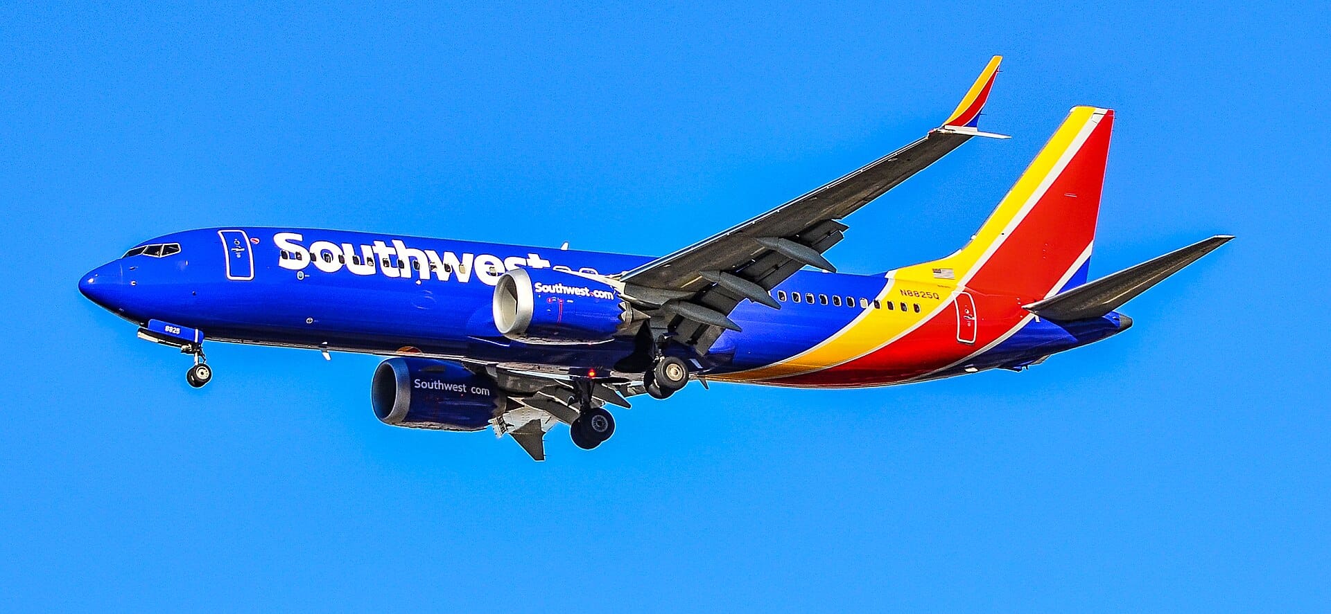 Southwest Boeing 737 MAX 8 N8825Q Southwest 737 MAX 8 N8825Q, the aircraft involved in the May 2024 Dutch roll event