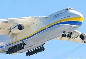 An-225 in flight