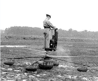 De Lackner Hz1 Aerocycle Captain Sundby Test Flight