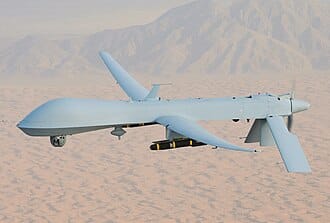 El dron MQ-1 Predator fue derribado por Irán.