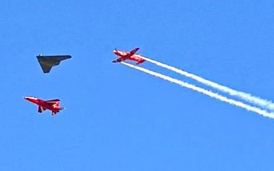 A Drone That Carries Its Own Strike Team