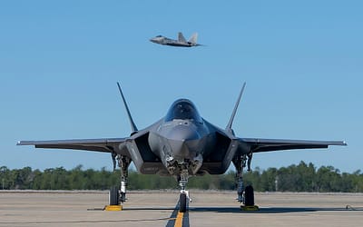 F-35 Squawks Emergency Over the Gulf of Oman