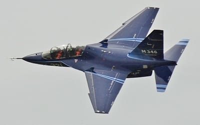 Nigeria’s First M-346FA Light Fighter Rolls Out in Full War Paint