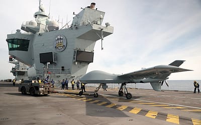 The Drone That Flies Off Carriers Without a Catapult