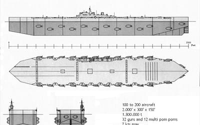 Churchill’s Aircraft Carrier Made of Ice