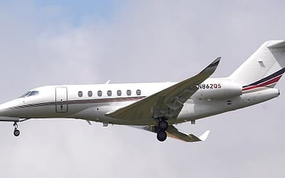 A NetJets Jet Landed on Its Nose, and Everyone Walked Away