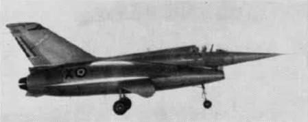 Nord 1500 Grifo en vuelo, 1956 Nord 1500 Griffon en vuelo