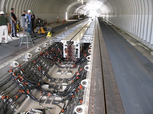 The inside of the EMALS system!