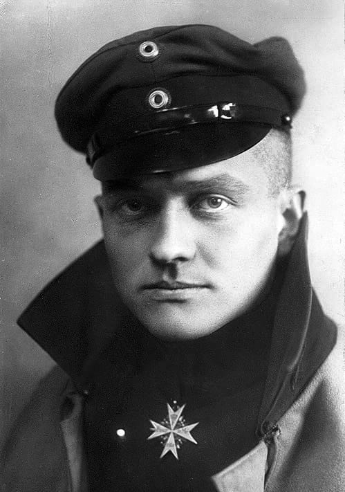 Manfred von Richthofen, the Red Baron — Germany's top WWI ace with 80 aerial victories