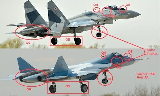 PAK FA vs Su35
