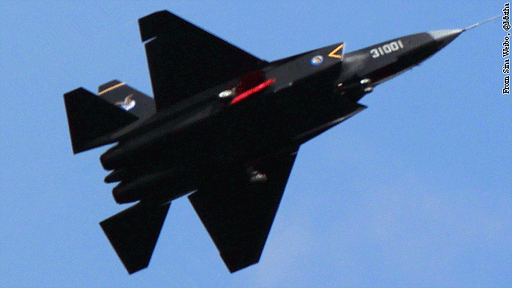 Shenyang J-31 Chinese Stealth Fighter Jet