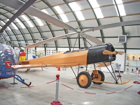 A Cierva C.6 autogiro, the machine Juan de la Cierva demonstrated in the 1920s
