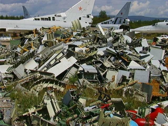 RussianJetGrave Russian jet graveyard