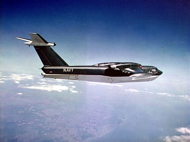L'idrovolante a reazione costruito per lanciare bombe nucleari dal mare