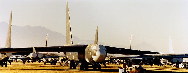 B-52 bombers in storage at Davis-Monthan, Arizona