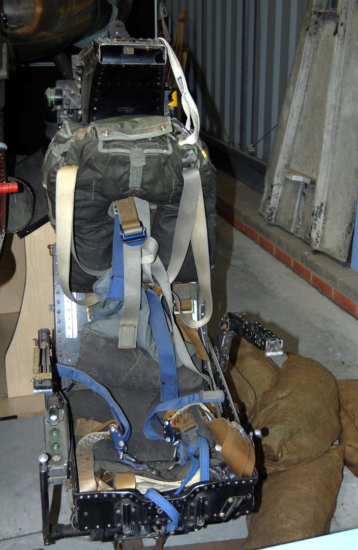 Martin-Baker Mark 4A ejection seat on display