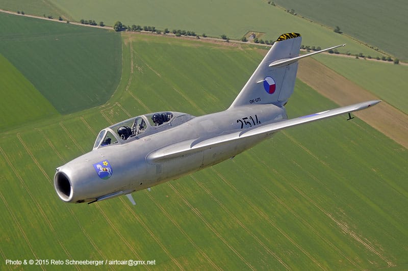 Le MiG-15 UTI - tel qu'utilisé par l'armée de l'air finlandaise