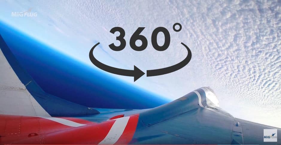 MiG-29 Edge of Space Flight 360°