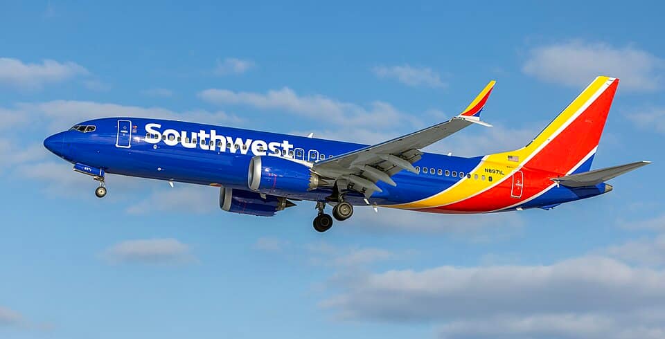 Southwest Airlines Boeing