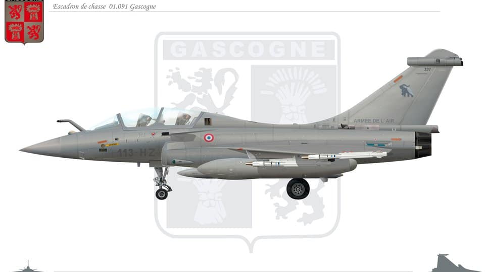 Rafale with ASMP nuclear missile