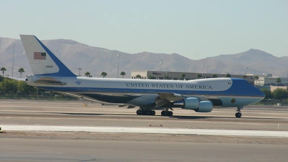 VC-25B new Air Force One