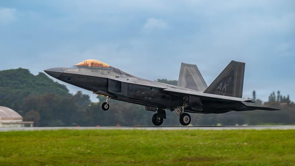F-22 Raptor Pacific deployment