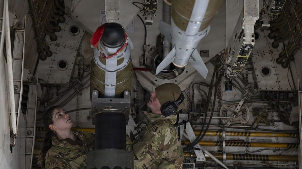 B-1B Carries Hypersonic Missile for the First Time