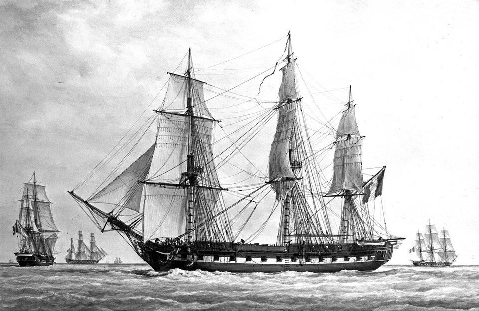 Types de navires de guerre : Frégate