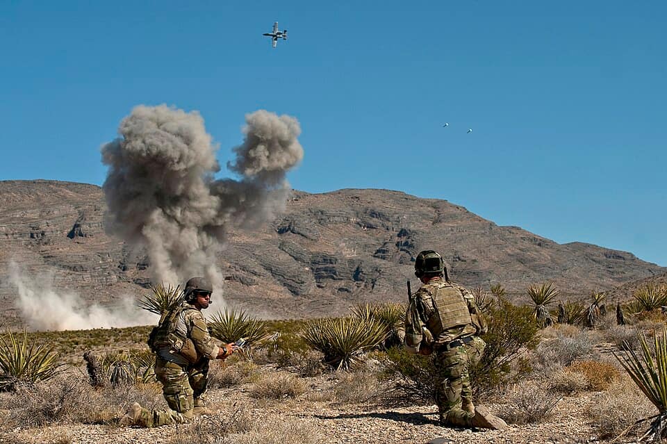 Ce que c'est que de mener des missions d'appui aérien rapproché contre les militants de l'EI.
