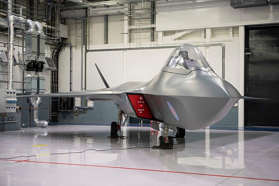 GCAP Tempest sixth-generation fighter concept model