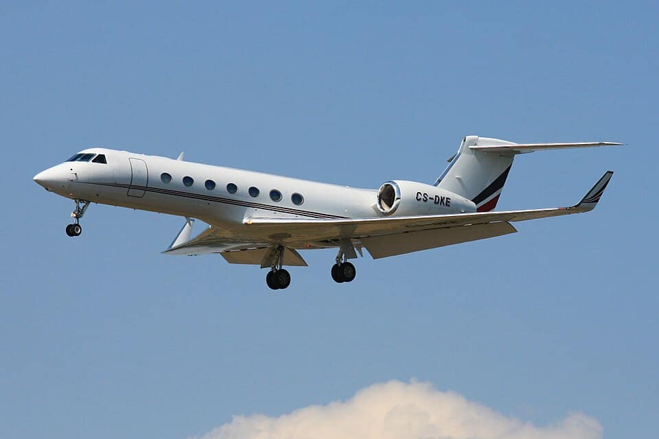 Compass Call EA-37B based on Gulfstream G550