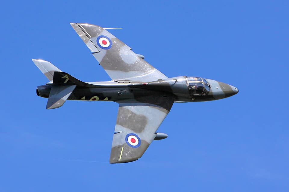 Hawker Hunter Flugvideo – Kampfjetflug in der Schweiz