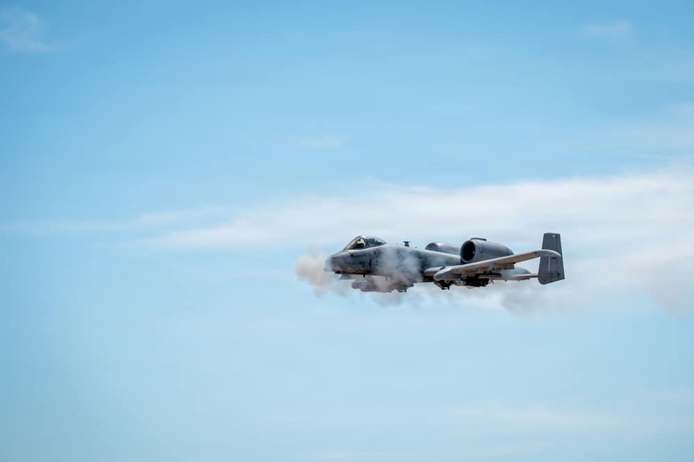 Ein 10 Warthog Live Fire Barry Goldwater Range