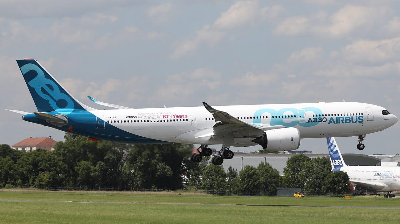 Airbus A330neo mit Rolls-Royce Trent 7000 Triebwerken
