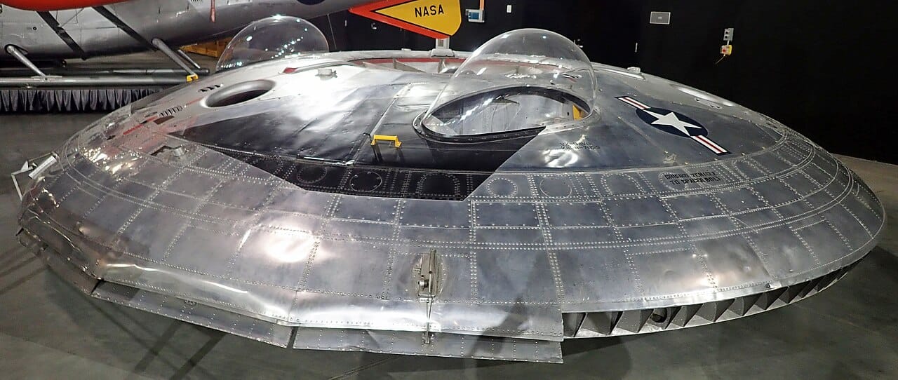 Avrocar rear view