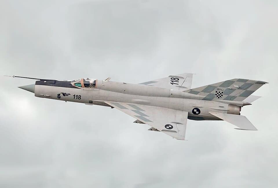 MiG-21 Fishbed interceptor fighter