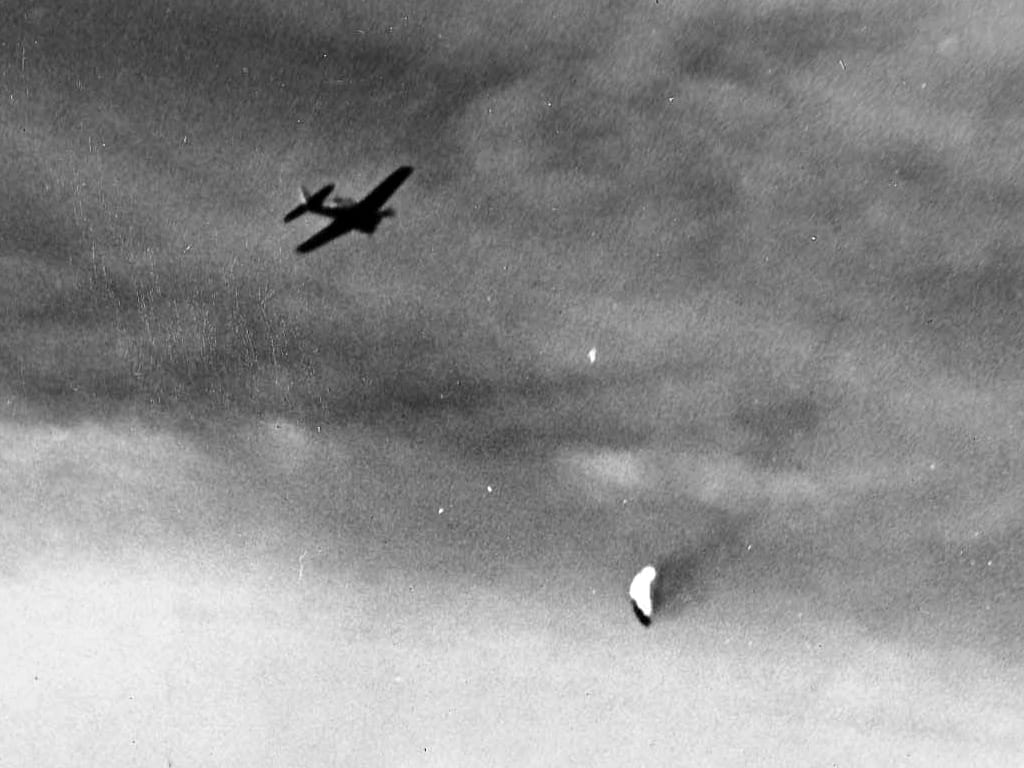Air combat off the Marianas during the Battle of the Philippine Sea, 19 June 1944
