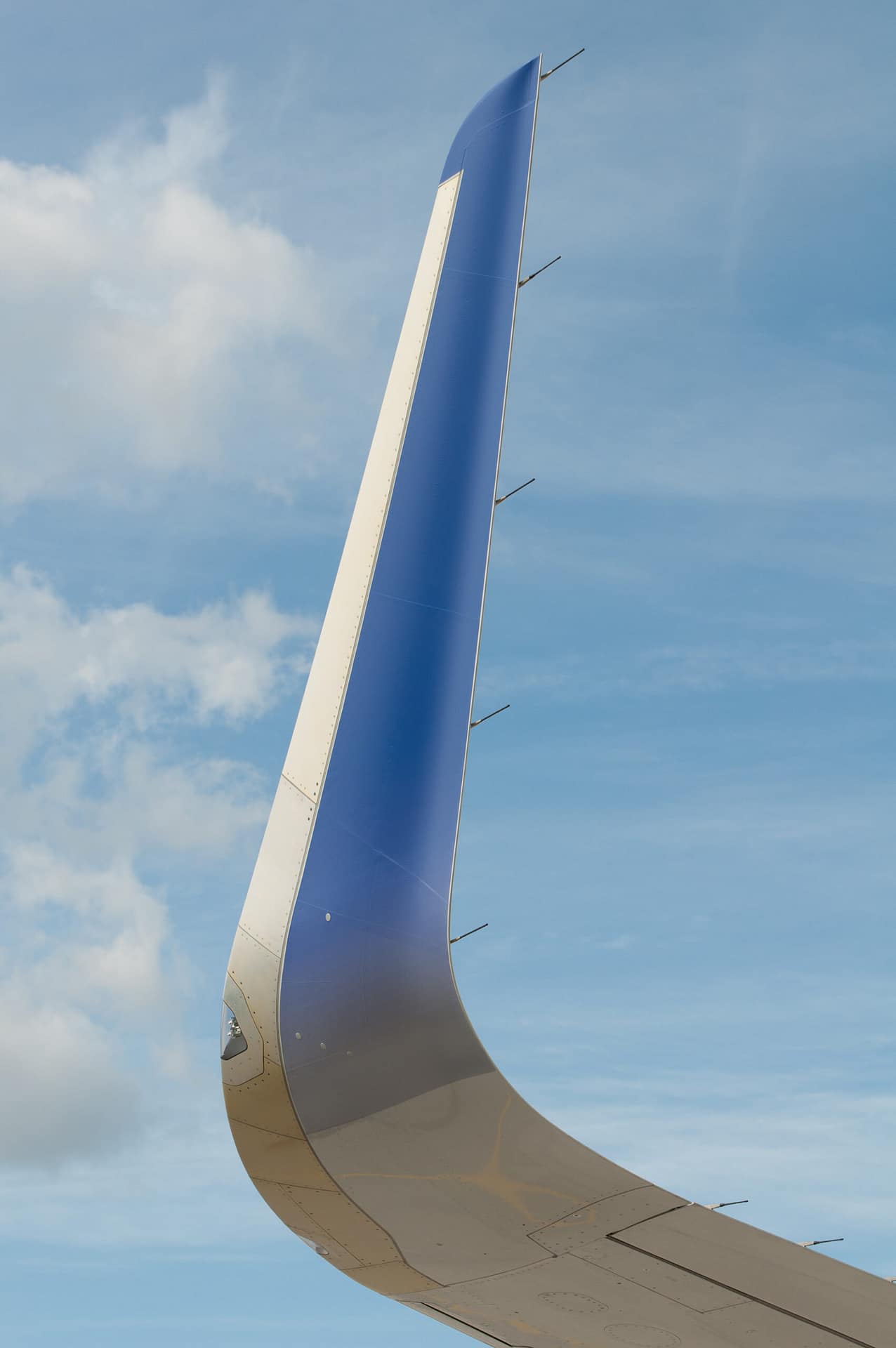 Airbus A320 sharklet detail