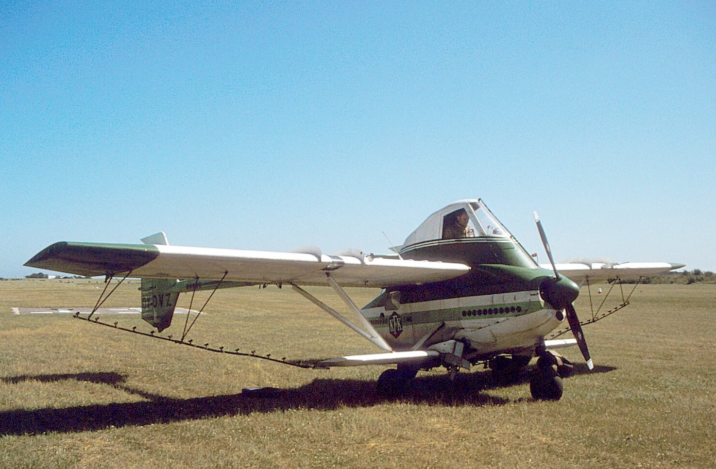 Transavia Airtruk twin-boom crop duster