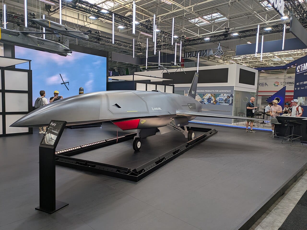 The Anduril YFQ-44A Fury collaborative combat aircraft