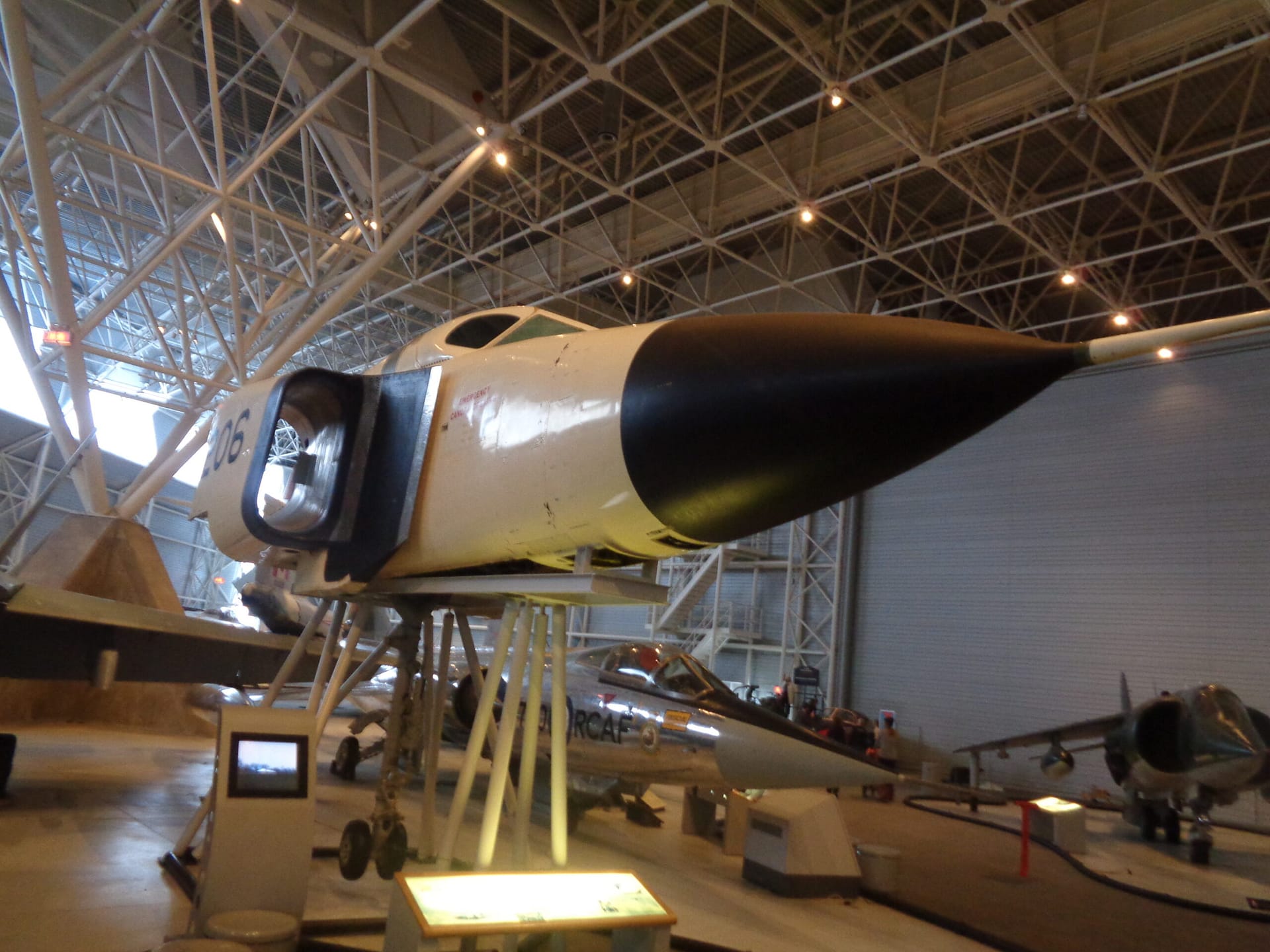 Avro CF-105 Arrow replica at the Canada Aviation and Space Museum