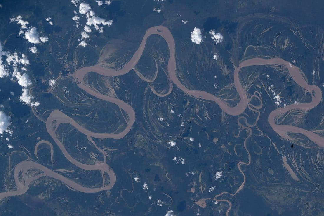 Ucayali River in the lowland Amazon of central Peru