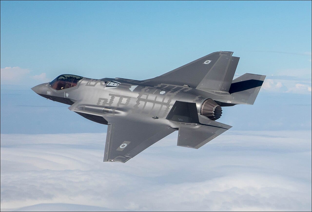 F-35I Adir der israelischen Luftwaffe im Flug