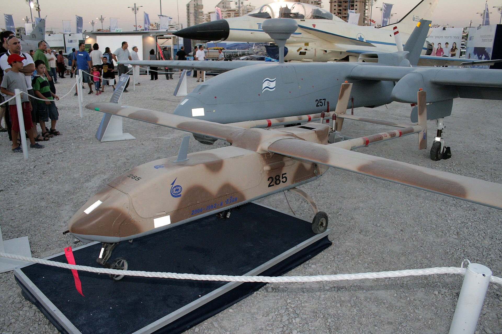 An IAI Scout reconnaissance drone