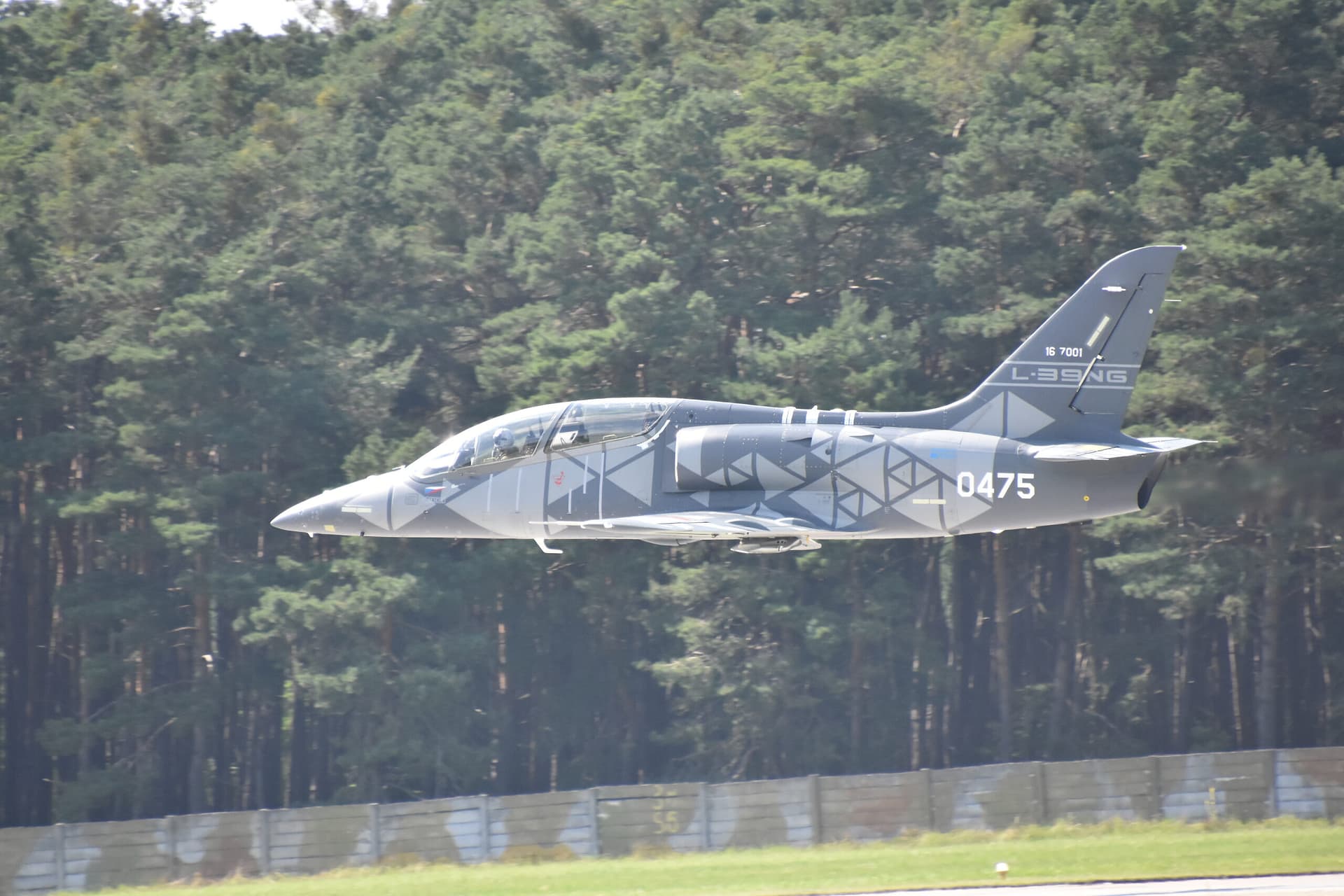 L-39NG Skyfox in volo a bassa quota
