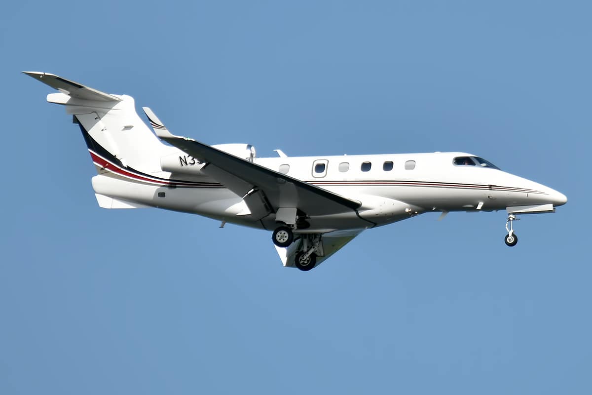 A NetJets Embraer Phenom 300