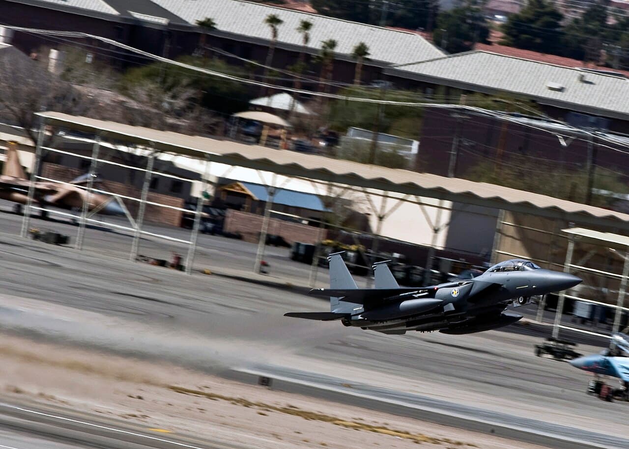 ROKAF F-15K Slam Eagle taking off